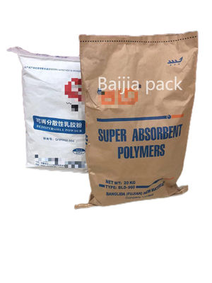 Tas kertas industri biodegradable logo disesuaikan pencetakan disesuaikan