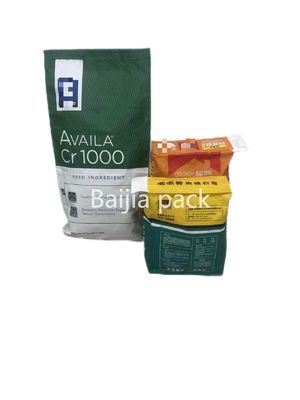 Kantong Kertas Kraft Multiwall Waterproof Printing Disediakan