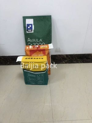Kantong Kertas Kraft Multiwall Waterproof Printing Disediakan