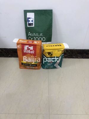 Eco Friendly Multiwall Bags Ukuran dan Pencetakan Khusus