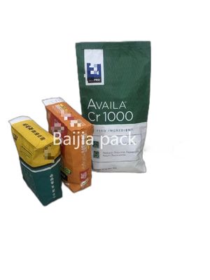 Kantong Kertas Kraft Multiwall Waterproof Printing Disediakan