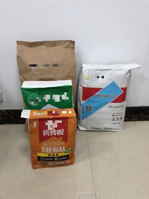 Kantong Kertas Dinding Multi Disesuaikan Kemasan Kraft Industri Putih Atau Kecokelatan