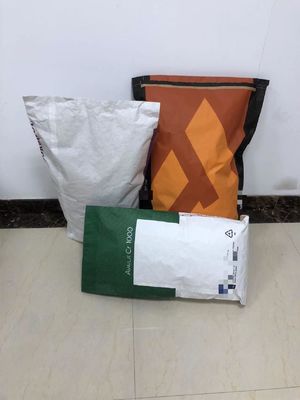 Kantong kertas bagian bawah yang disegel panas di industri kimia/kemasan kimia hingga 7 warna