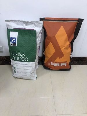 Ketebalan Terima Custom 50kg Pinch Bagian Bawah Kantong Kertas dengan Pencetakan Ya