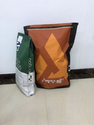 Kantong kertas dengan tutup bagian bawah dengan ketebalan khusus