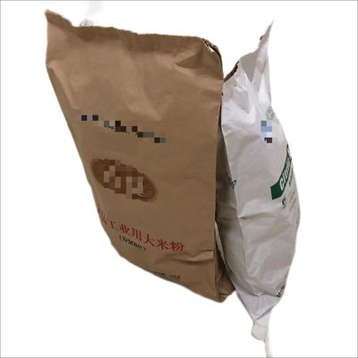 Kantong kertas multi dinding 25 kg yang disesuaikan