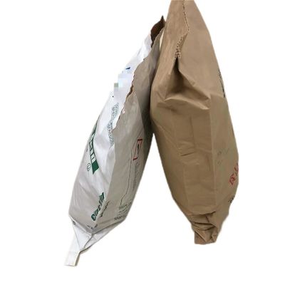 Percetakan khusus 20kg Kantong kertas jahit untuk kemasan