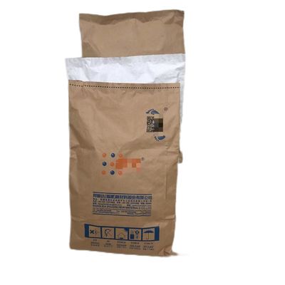 25kg Multiwall Kantong Kertas Kraft Menjahit Kelembaban Proof