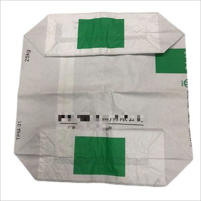 Permukaan Perforasi Kantong Kertas Industri Multiwall Untuk Resin Pasta Polietilena