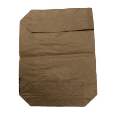 Kantong Kertas Kraft Multiwall yang Umum Kemasan Industri 25kg