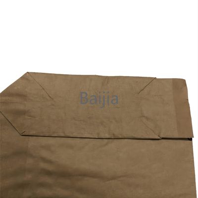 Kantong Kertas Kraft Multiwall yang Umum Kemasan Industri 25kg