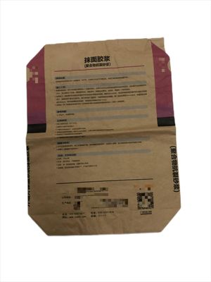 Klep Multiwall Kantong Kertas Untuk Kemasan Mortar Nyaman Dan Dapat Diandalkan