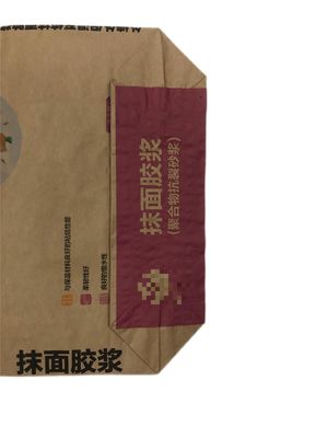 Klep Multiwall Kantong Kertas Untuk Kemasan Mortar Nyaman Dan Dapat Diandalkan