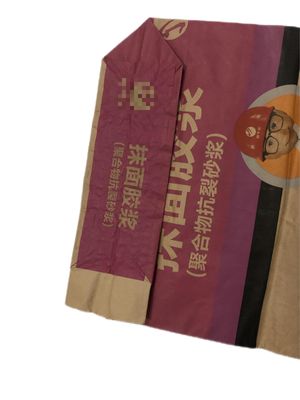 Klep Multiwall Kantong Kertas Untuk Kemasan Mortar Nyaman Dan Dapat Diandalkan