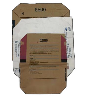 Waterproof Moisture-proof Food Grade Biodegradable Paste Valve Multiwall Kantong Kertas