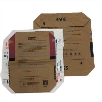 Kelas makanan biodegradable Waterproof Kelembaban-Bukti multiwall katup kertas tas
