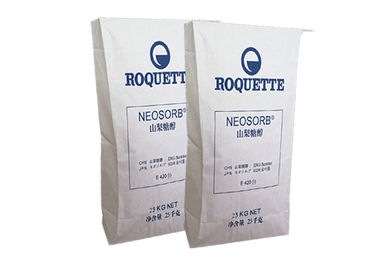 Kantong Kertas Multi Dinding Mudah Dibuka Didaur Ulang GMP Standard Milk Powder Paper Bags