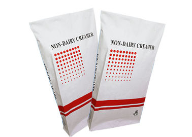 Putih Atau Coklat Disisipkan Katup Multiwall Kantong Kertas PVC Kantong Kertas Resin Mudah Dibuka