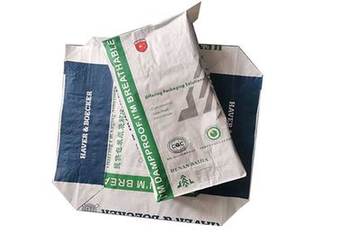 Valve Type Bag Kustomisasi Profesional Multiwall Paper Sacks Flexo Print