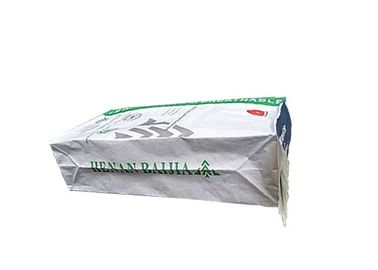 Waterproof Multi Wall Paper Sacks Industri Dempul Bubuk Kantong Kertas Kemasan Semen
