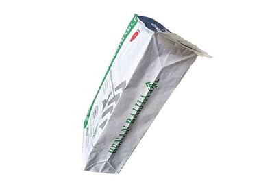 Durable 3 Layers Multi Wall Paper Sacks Moisture Proof Food Safe Penggunaan Industri Kimia