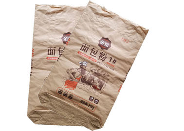 20kg 25kg 50kg Tas Kertas Kraft Multiwall Pertanian Pupuk Bahan Kimia