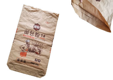 20kg 25kg 50kg Tas Kertas Kraft Multiwall Pertanian Pupuk Bahan Kimia