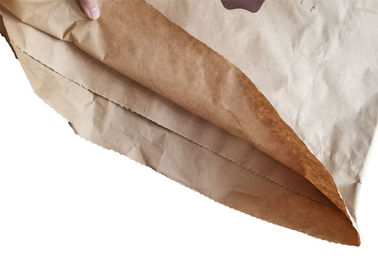 Hygiene Packing Dijahit Mulut Terbuka Multiwall Paper Bags Multiwall Paper Sacks Tidak Berbau