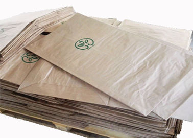 Biodegradable Pinch Bottom Paper Bags Halaman Taman Waste Brown Kraft Paper Bags