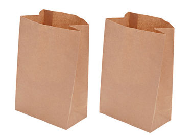2 Layers Multi Wall Paper Bags Buka Mulut Daur Ulang Biodegradable Ramah Lingkungan