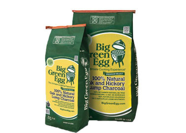 Warna BBQ Charcoal Bags Kraft Paper Sack Kemasan Grosir Hot Seal Dijahit Kertas Coklat