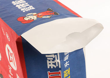 Disesuaikan Putih Brown Kraft Paper Bag Square Bawah Dengan Laminasi Film Terpisah