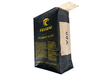25 KG 50 KG Disisipkan Kraft Paper Valve Sack Untuk Kemasan Lem Ubin
