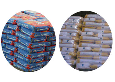 Plastic Composite Disisipkan Valve Bags Tiga Kertas Satu Film Bahan Bangunan Kemasan