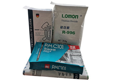 Spout Mouth Valve Paper Bags Bahan Kimia Produk Susu Dasar Datar Penggunaan Pertanian