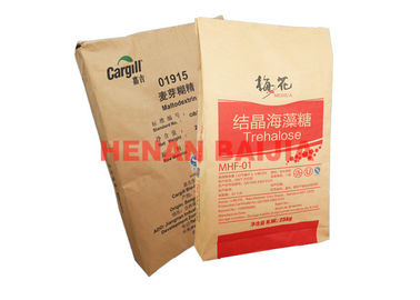 Virgin Paper Brown Kantong Kertas Kraft Kantong Kertas Multilayer 60g-120g / M2 Tahan Pakai