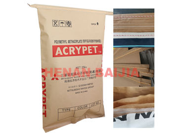 Industri Berlubang Dijahit Mulut Terbuka Multiwall Paper Bags Flexo Print 60g - 120g / M2