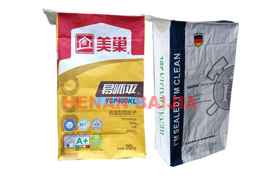 Profesional Disisipkan Katup Multiwall Paper Bags Flexo Printing Ultrasonic Sealing