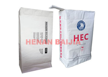 20Kg Kantong Kertas Multiwall Katup yang Disisipkan