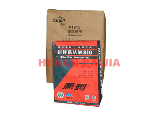 Self Sealing Short Valve Sealed Bags PE Liner Bukti Kelembaban Anti Slip