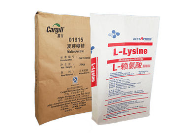 Hot Melt Glue Spout Multi Wall Paper Bags Dengan PE Liner Lamination Bukti Kelembaban