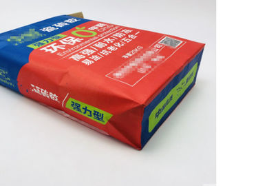 Sealable Coloured Pasted Valve Multiwall Kantong Kertas Makanan Aman Blok Kantong Kertas Bawah