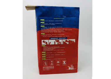 Selulosa tas pati kertas eter tas Multiwall jenis Valve Kraft Paper Sacks blok Bawah Disesuaikan