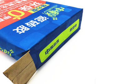 PE Inside Biodegradable 20kg Multiwall Kraft Paper Bags