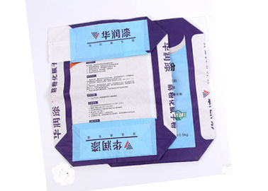 Spout Mouth Valve Paper Bags Bahan Kimia Produk Susu Dasar Datar Penggunaan Pertanian
