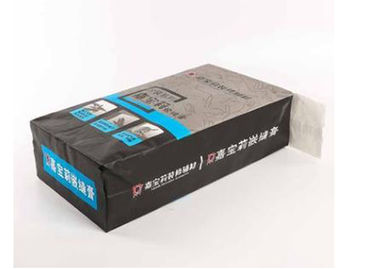 Flexo Cetak Multiwall Kantong Kertas Kraft 3 Ply 20kg 40kg Mouldproof Moistureproof