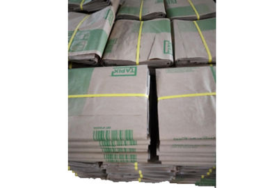 Flexo Printing 2 Layers Multiwall Lawn Paper Bags Biodegradable Untuk Limbah Taman