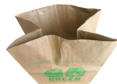 Tas Sampah Kertas Cetak Flexo Biodegradable Coklat
