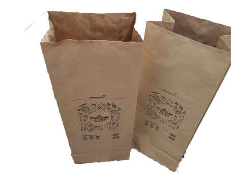 Kantong Kertas Arang Coklat Ganda Lapisan 120g / M2