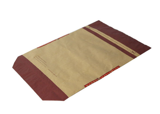 Tas Kertas Kraft Multiwall H70mm Tahan Air Flexo Print